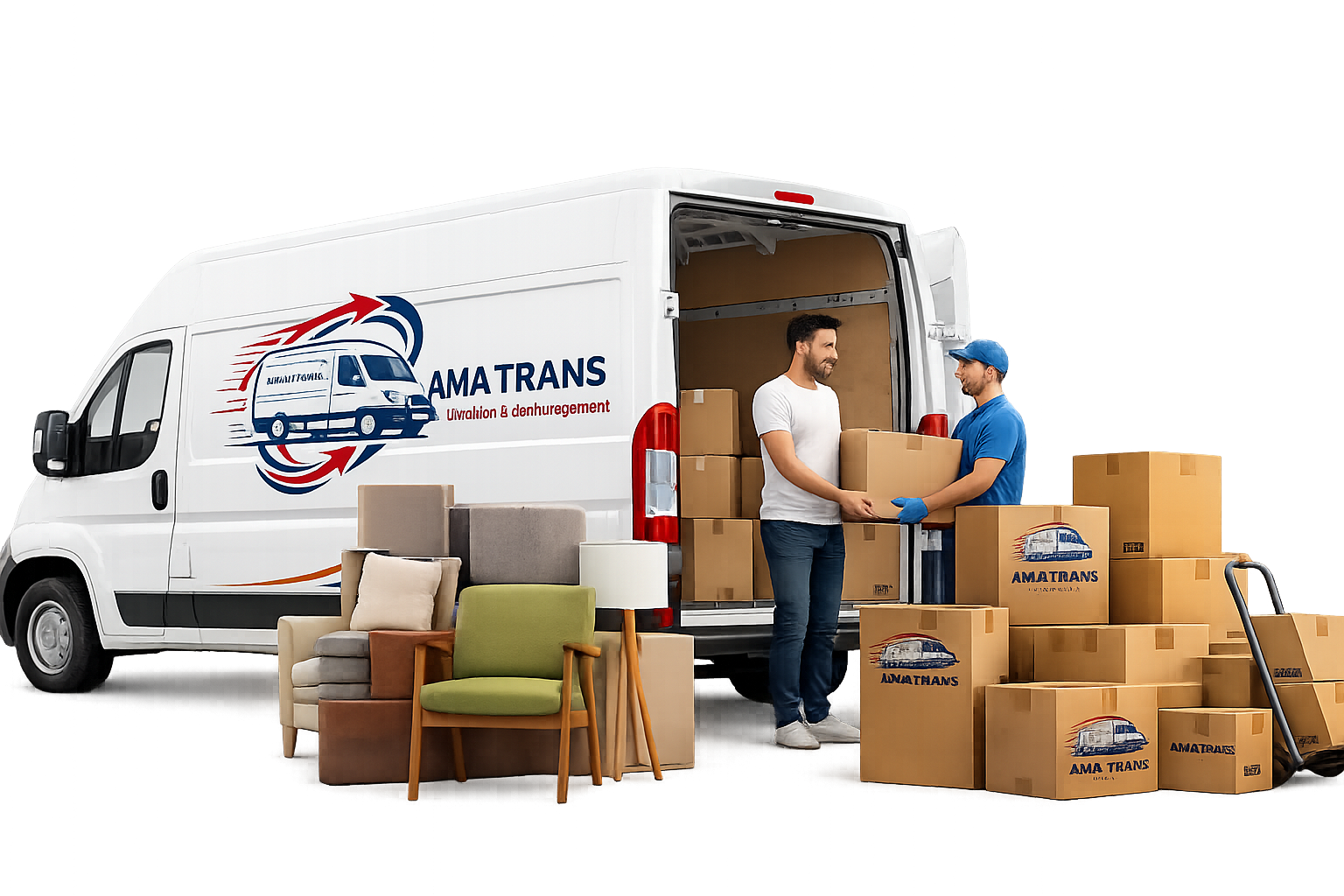 DÉMÉNAGEMENT & LIVRAISON RAPIDE – AMA TRANS